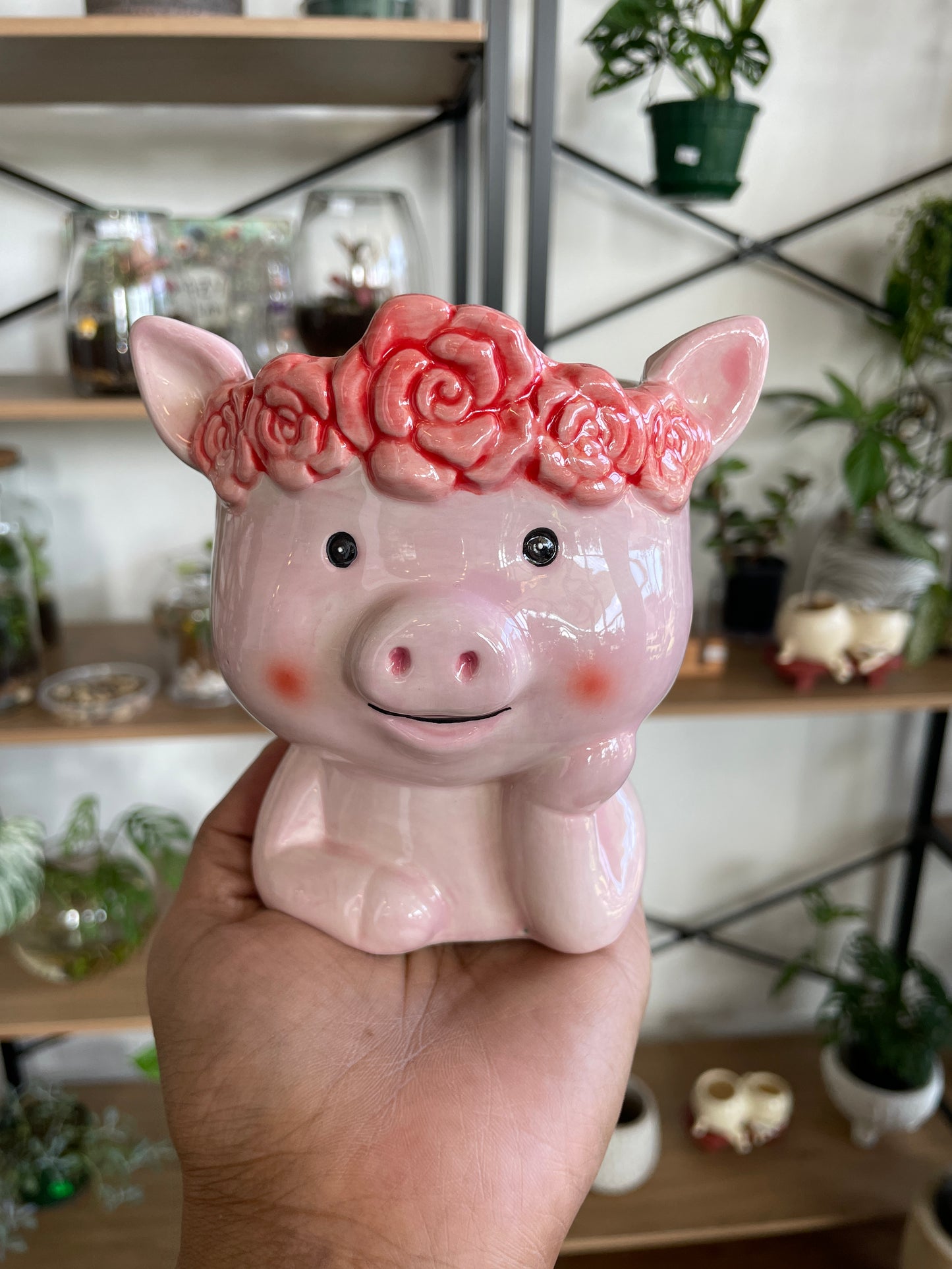 Pig Ceramic Pot