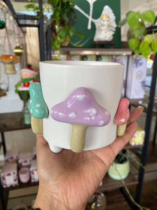 Designer Ceramic Pot (Mushroom)